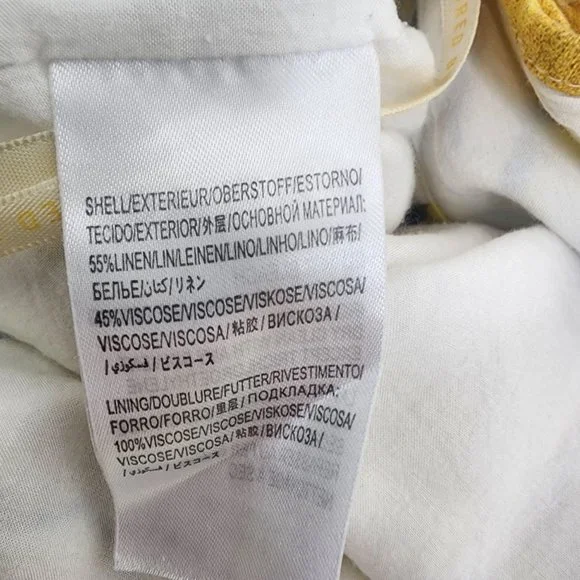 FARM Rio Azalea Forest Midi Wrap Skirt Women's Size M Beaded Tassel Tropical - Picture 10 of 11